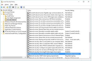 local-security-policy